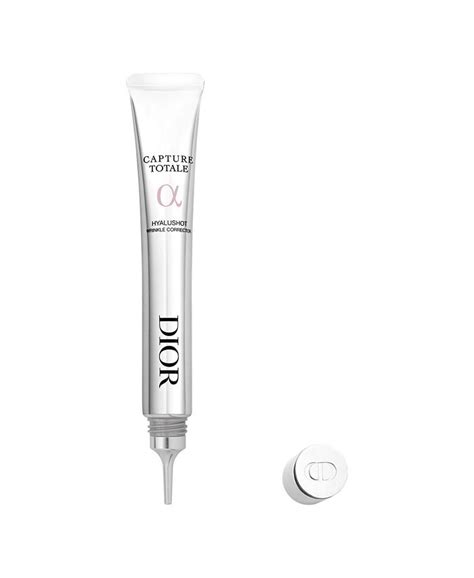 capture totale hyalushot de dior|Capture Totale Hyalushot: Hyaluronic Acid Wrinkle.